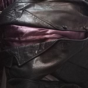 100% REAL LEATHER MARC NY JACKET